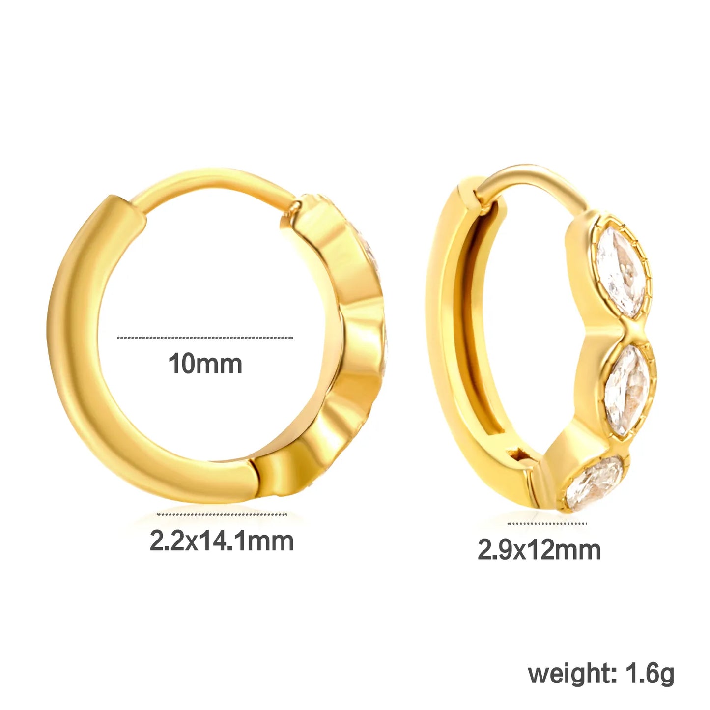 Stainless Steel Hypoallergenic Earrings – Bulk Wholesale (12+ Pairs) 🌍 EU/US Supplier Trendy & Durable