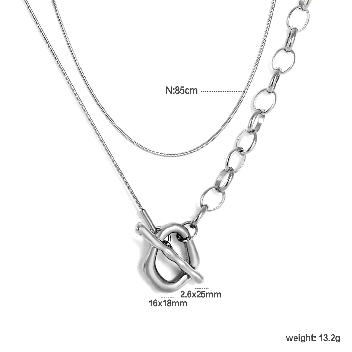 ✨ 18K Gold PVD Necklace Wholesale (MOQ 12+) | Stainless Steel Hypoallergenic Chains 🌍 | Dainty & Chunky Styles
