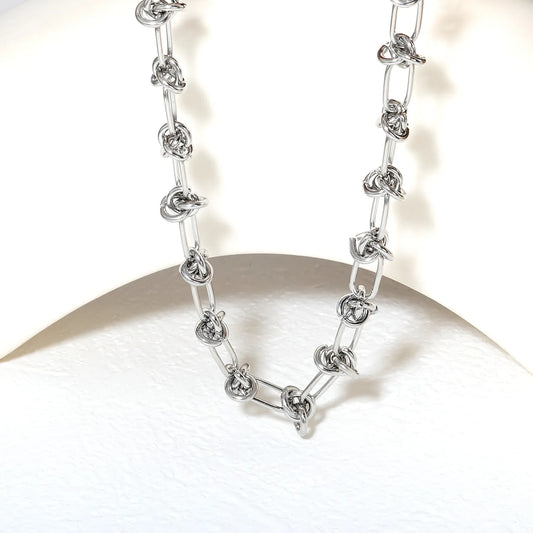 ✨ Wholesale Gold Stainless Steel Curb Chain | 40+5cm Adjustable Length | 6mm Width | 25.2g Substantial Weight | Bulk Jewelry Supplies