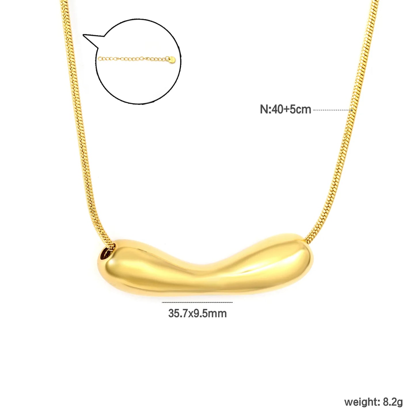✨ Wholesale Stainless Steel Hollow Smiley Face Necklace | 35.7*9.5mm Unique Shape Pendant | 1.2mm Snake Chain 40+5cm with 6mm Lobster Clasp | Gold or Steel Color