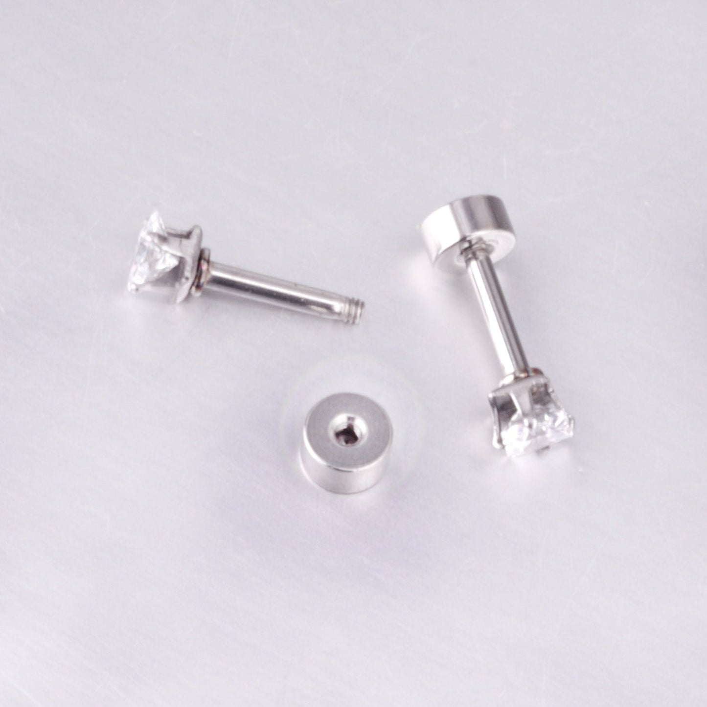 12 pairs 3mm/4mm steel/gold square four colors drilling screw plugs