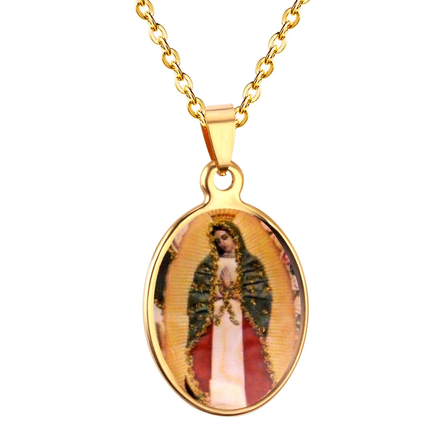 316L Stainless Steel Necklace Pendant For Women Jewelry-107801G