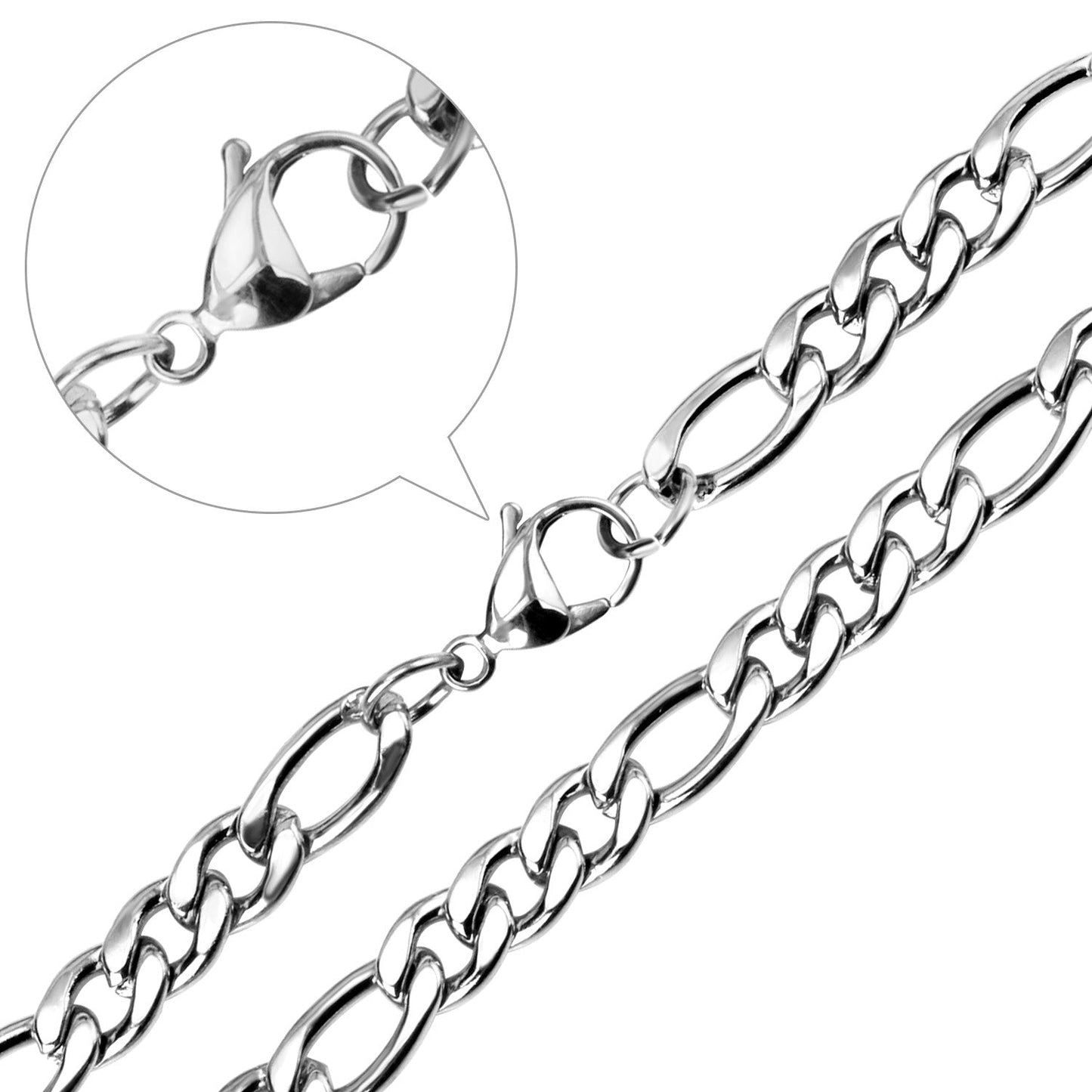 Fashion 5mm & 7mm Necklace DIY Matching Chain