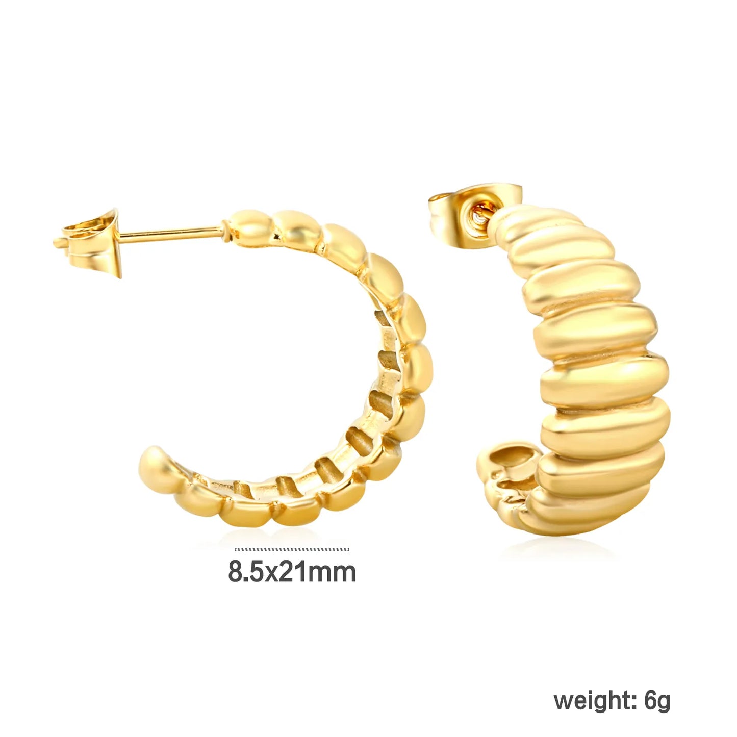 ✨ Stainless Steel Hypoallergenic Pearls Earrings – Bulk Wholesale (12+ Pairs) 🌍 EU/US Supplier Trendy & Durable