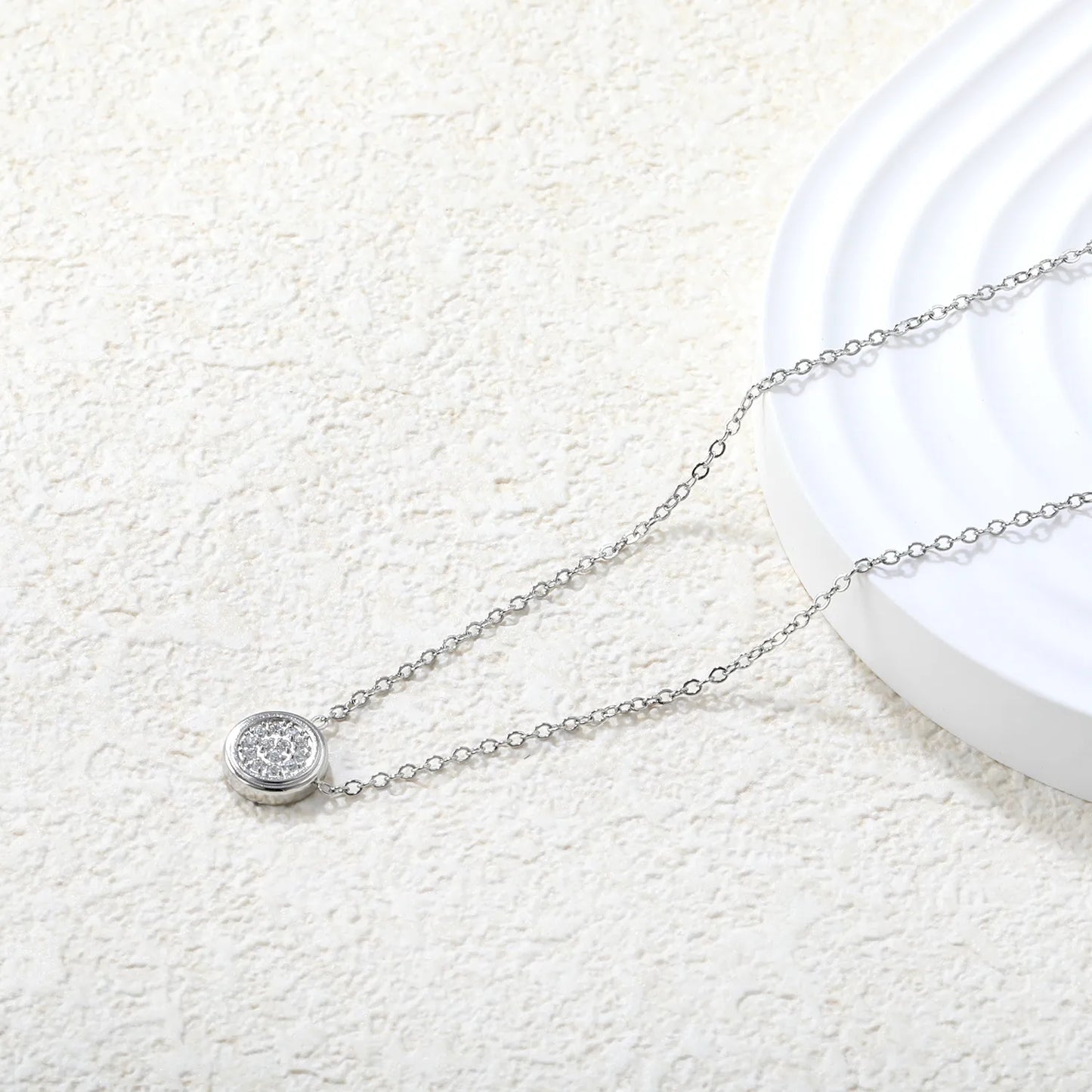 ✨ Wholesale Dainty Zircon Pendant Necklace | Heart/Flower/Round