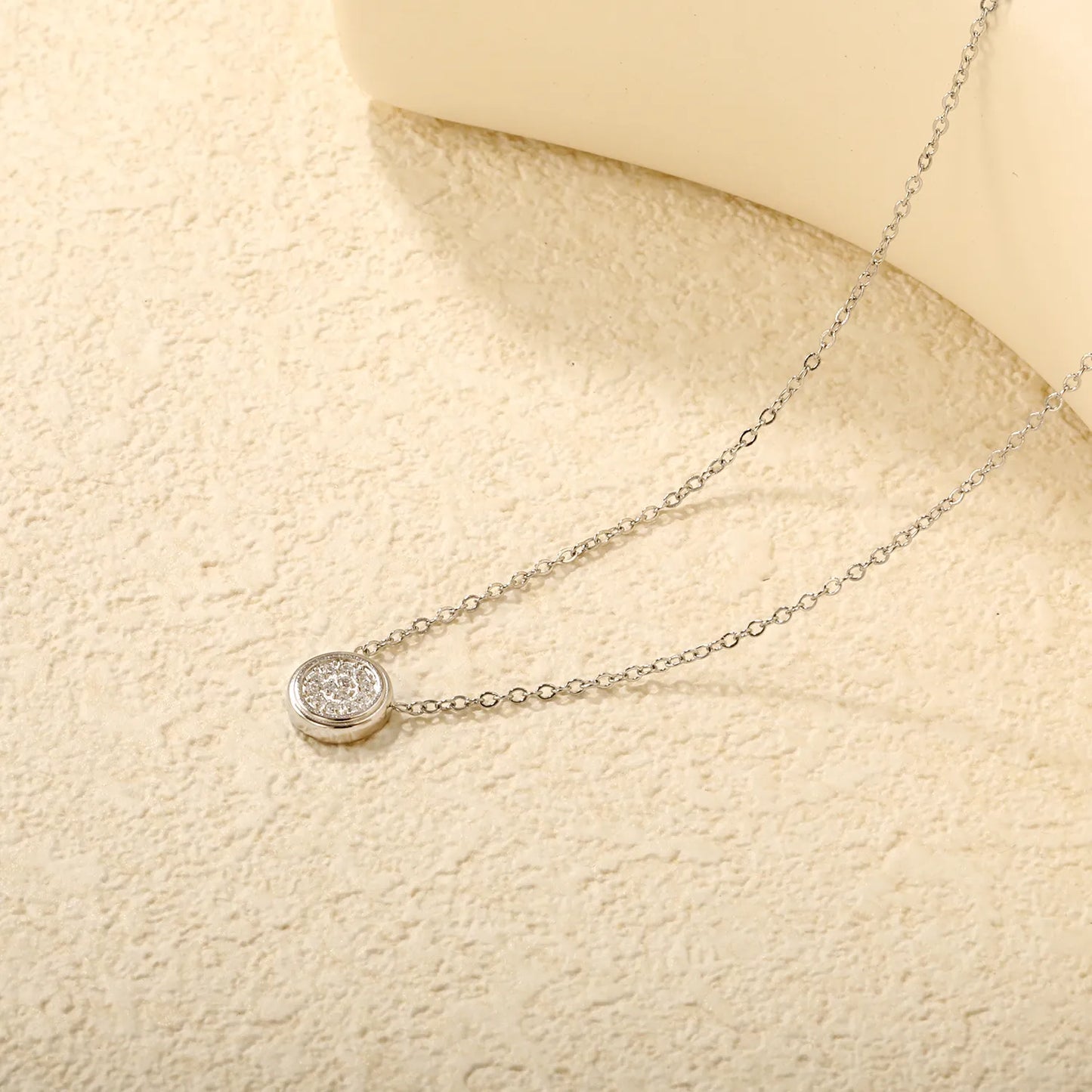 ✨ Wholesale Dainty Zircon Pendant Necklace | Heart/Flower/Round