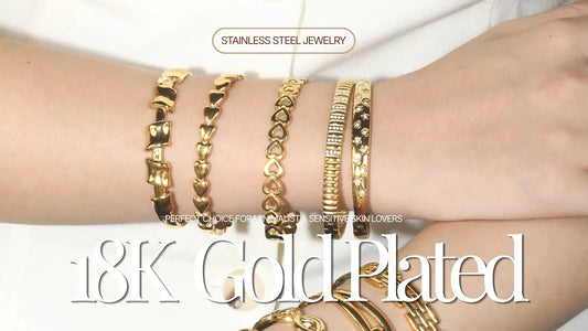 Why 18K Gold Plated Jewelry Is the Perfect Choice for Minimalist & Sensitive Skin Lovers