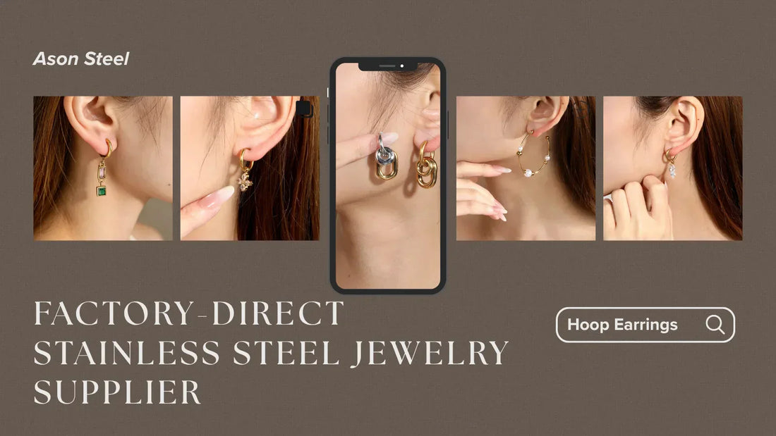 Wholesale Hoop Earrings – Factory Direct Stainless Steel Jewelry Supplier