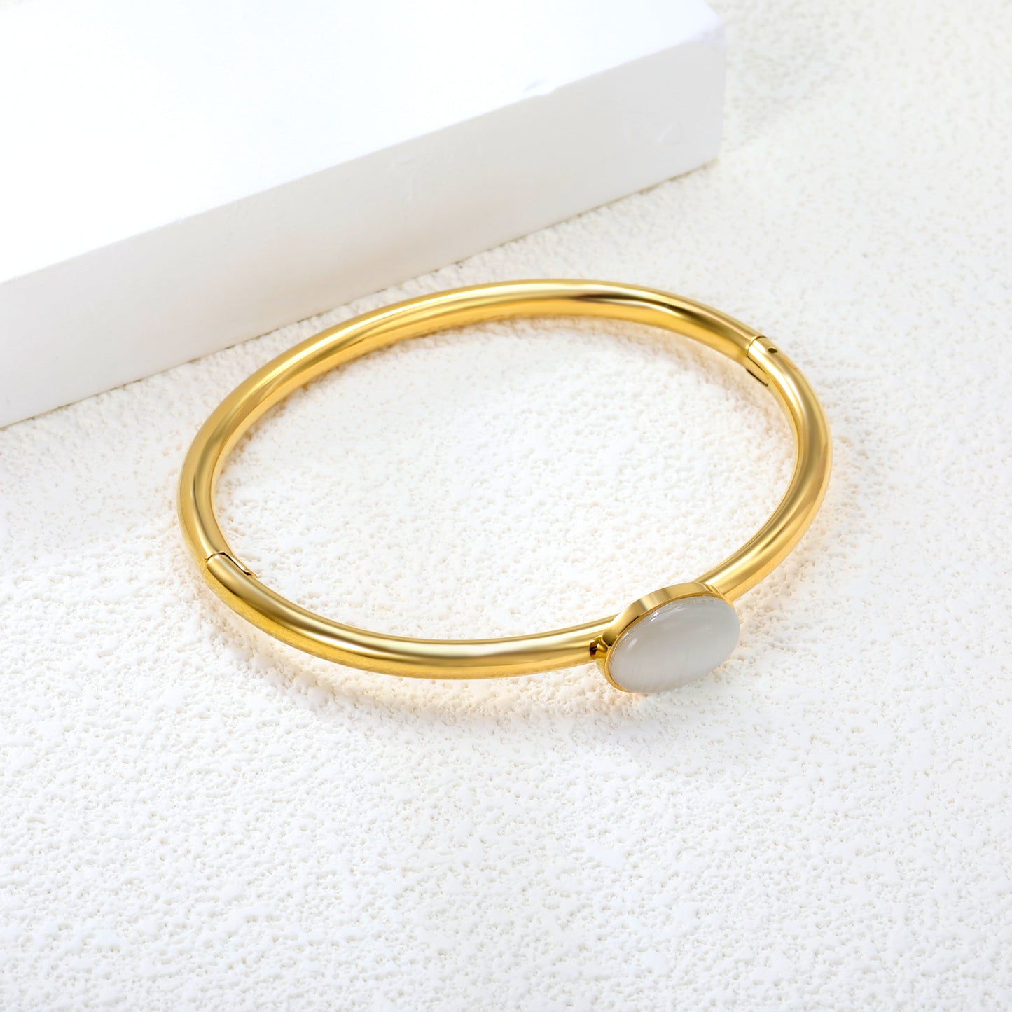Stainless Steel Fashion Bracelet Wholesale Women's Gold-Plated