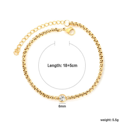 ✨ 18K Gold Plated Bracelet Wholesale (MOQ 12+) | Stainless Steel Hypoallergenic 🌍 | Dainty Chain & Charm Bracelets