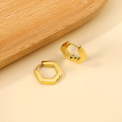 Hexagonal ear buckle 2.9*16*14.3mm