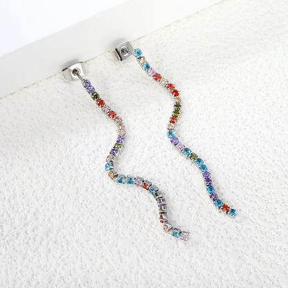 2mm/3mm/4mm round white diamonds/mixed color diamonds 5.5cm