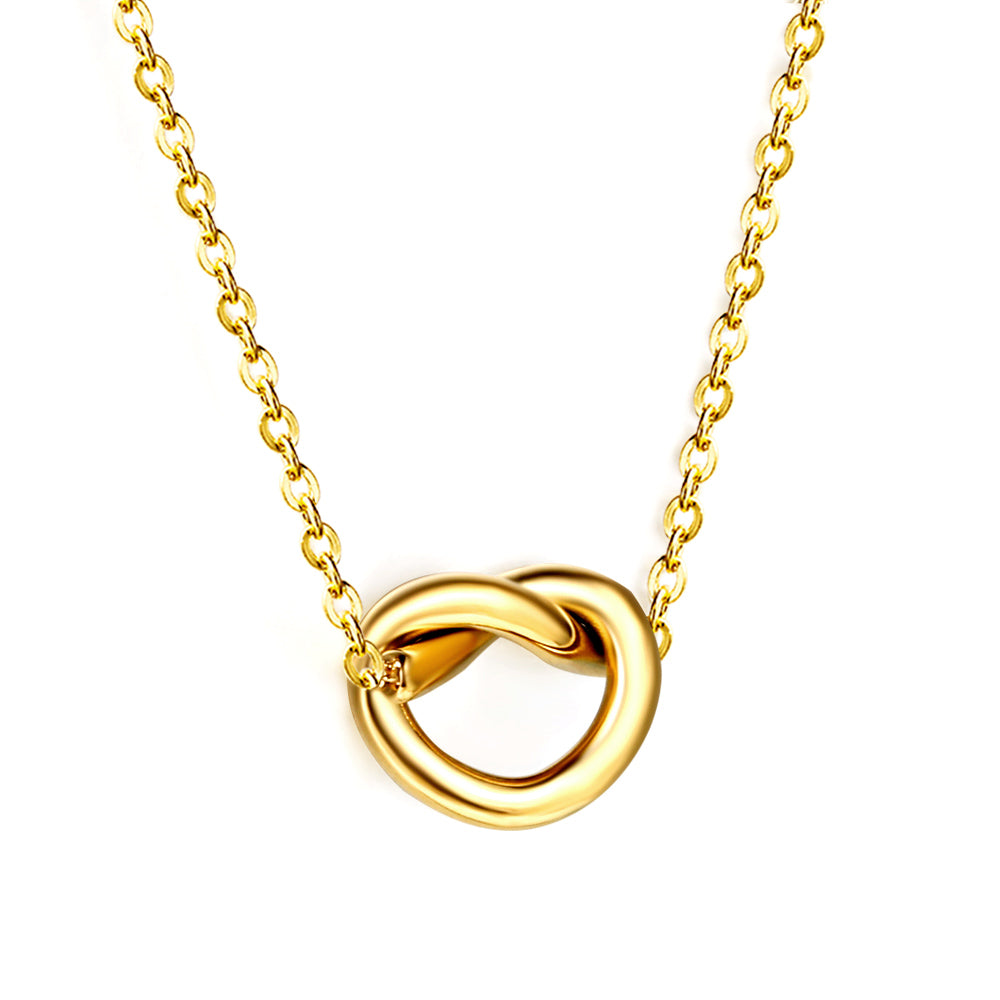 2025 New Year Rope Clasp Pendant Necklace 40+6cm