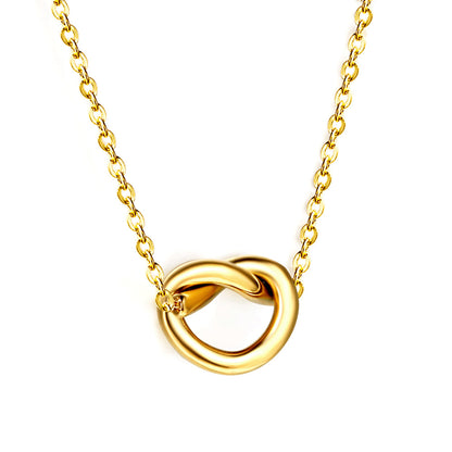 2025 New Year Rope Clasp Pendant Necklace 40+6cm