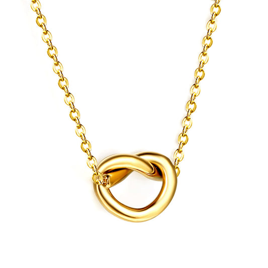 2025 New Year Rope Clasp Pendant Necklace 40+6cm
