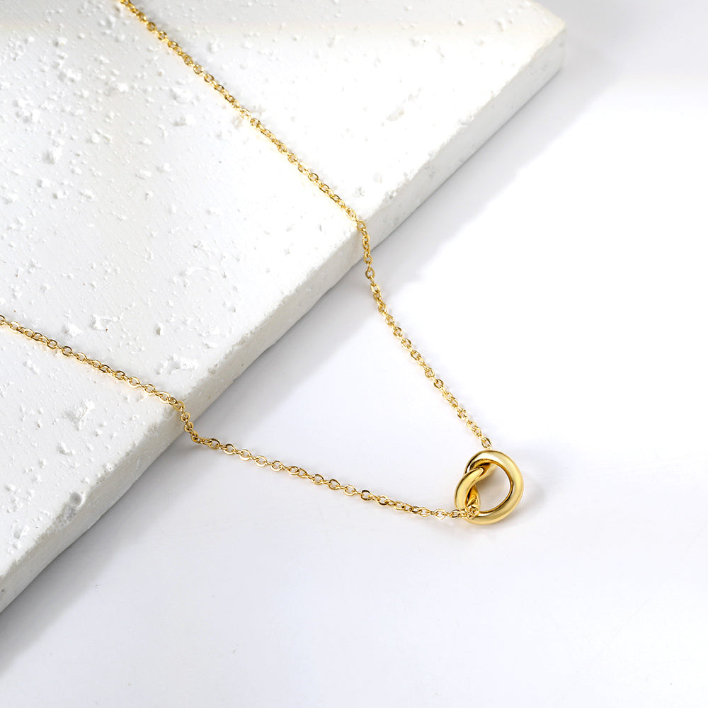 2025 New Year Rope Clasp Pendant Necklace 40+6cm