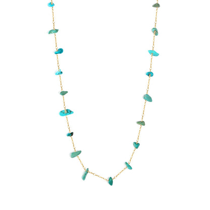 White turquoise/amethyst/pink stone/sky blue stone/turquoise/mixed color stone accessories 0.3 cross elongated chain *40+5cm+6mm round tail plate necklace gold color