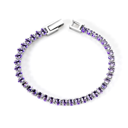 Wholesale 2025 New Year Oval 6 Colors Clasp Bracelet 17cm