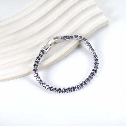 Wholesale 2025 New Year Oval 6 Colors Clasp Bracelet 17cm