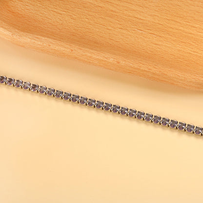 Wholesale 2025 New Year Oval 6 Colors Clasp Bracelet 17cm