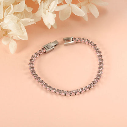 Wholesale 2025 New Year Oval 6 Colors Clasp Bracelet 17cm