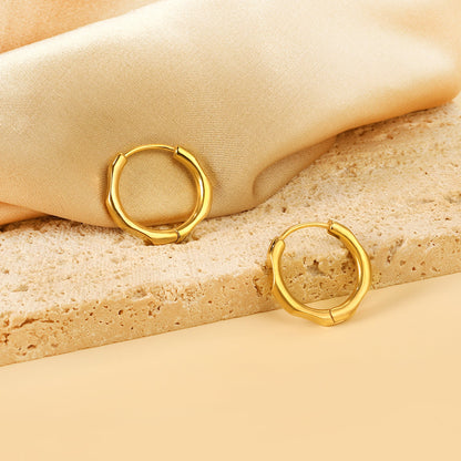 Round ear clasp 2.7*20*19mm