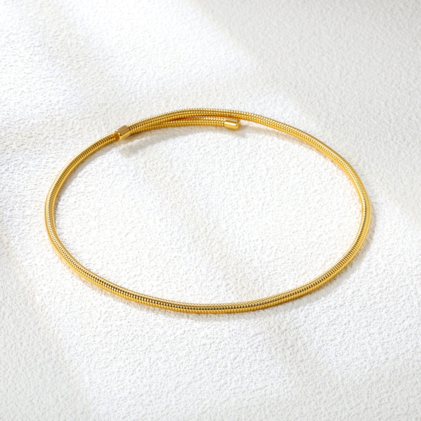 Bulk Gold-Tone Stainless Steel Chain Necklace | 3.9mm Wide Cable Link (47cm) – Wholesale Jewelry for Retailers