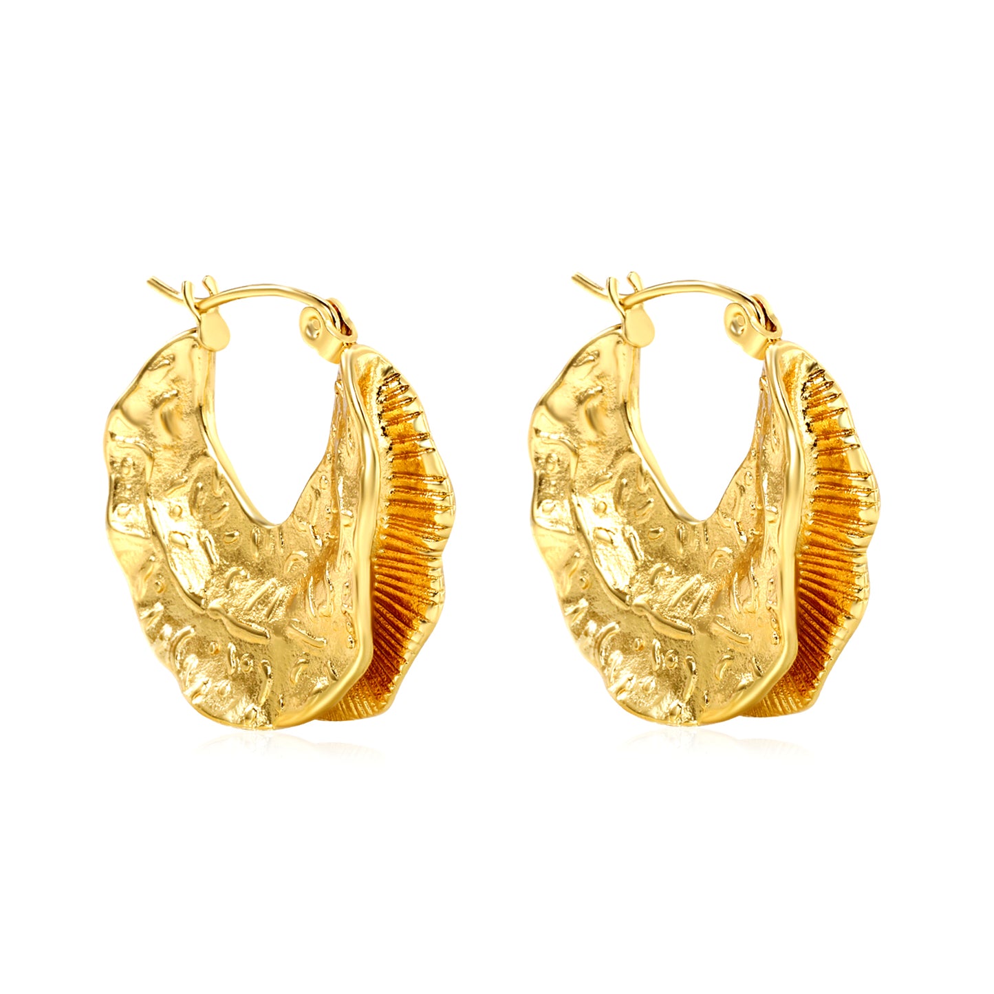 Hypoallergenic Steel Hoop Earrings Wholesale | BSCI-Approved Jewelry Factory| Private Label &Shipping"