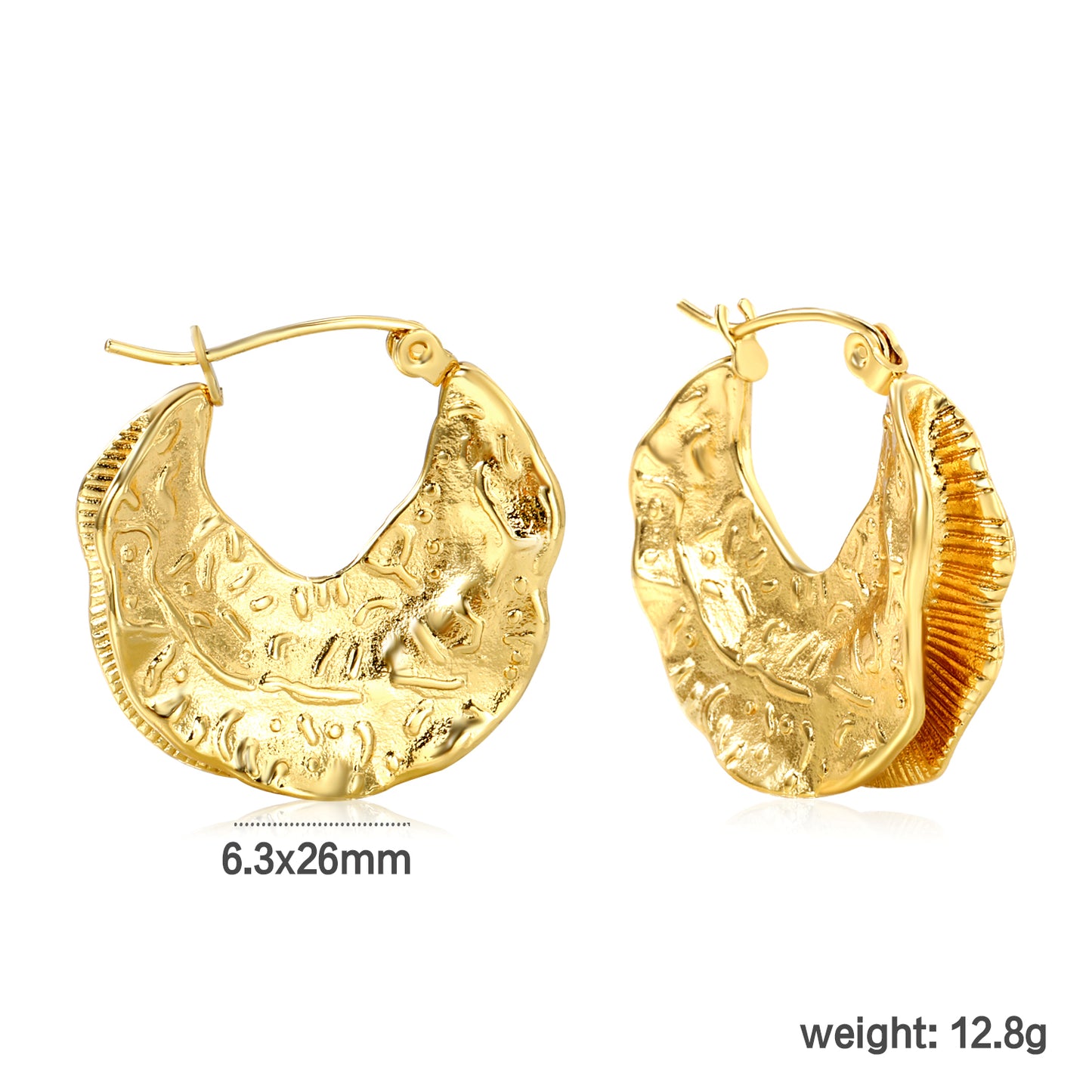 Hypoallergenic Steel Hoop Earrings Wholesale | BSCI-Approved Jewelry Factory| Private Label &Shipping"
