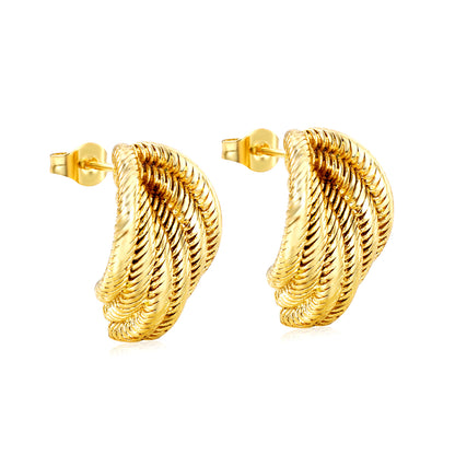 EM 304/316 Stainless Steel Hoop Earrings Bulk Order | BSCI-Certified Jewelry Manufacturer | Custom Sizing & Branding