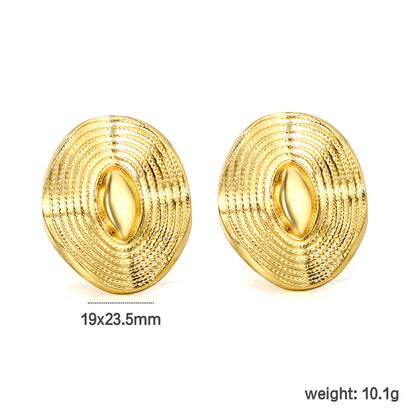 Stainless Steel Stud Earrings for Women | Hypoallergenic Jewelry | Everyday Wear, Gift Ready