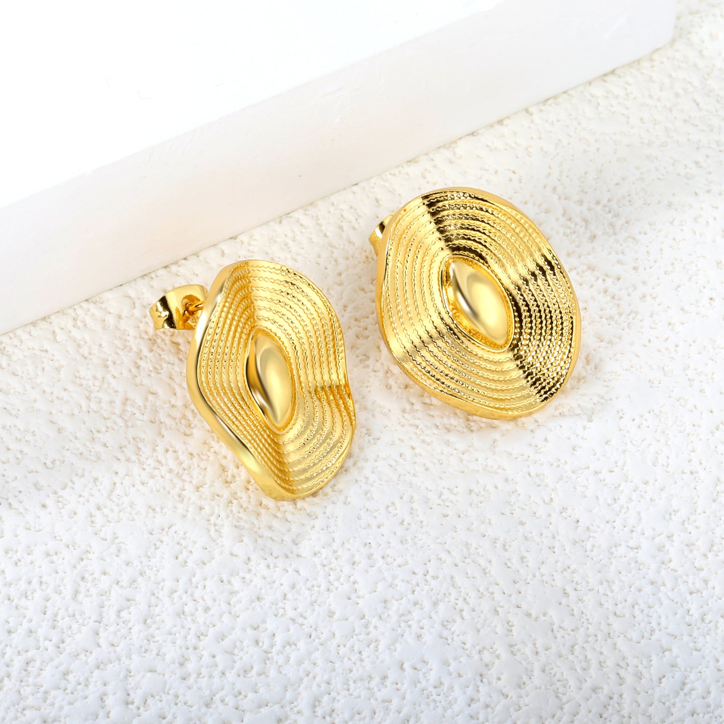 Stainless Steel Stud Earrings for Women | Hypoallergenic Jewelry | Everyday Wear, Gift Ready