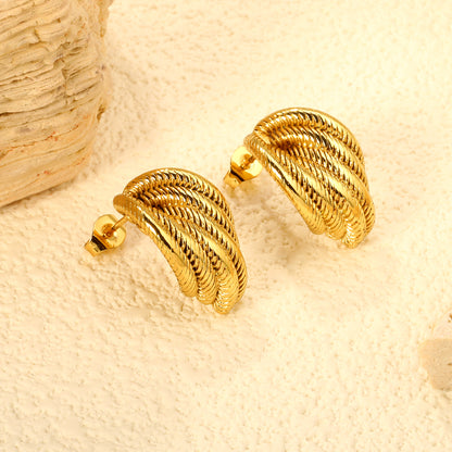 EM 304/316 Stainless Steel Hoop Earrings Bulk Order | BSCI-Certified Jewelry Manufacturer | Custom Sizing & Branding