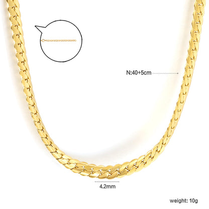 Wholesale Two Strand Braided Necklace 4.2mm*40+5cm