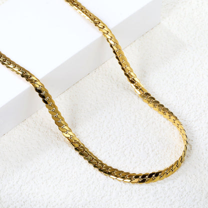 Wholesale Two Strand Braided Necklace 4.2mm*40+5cm