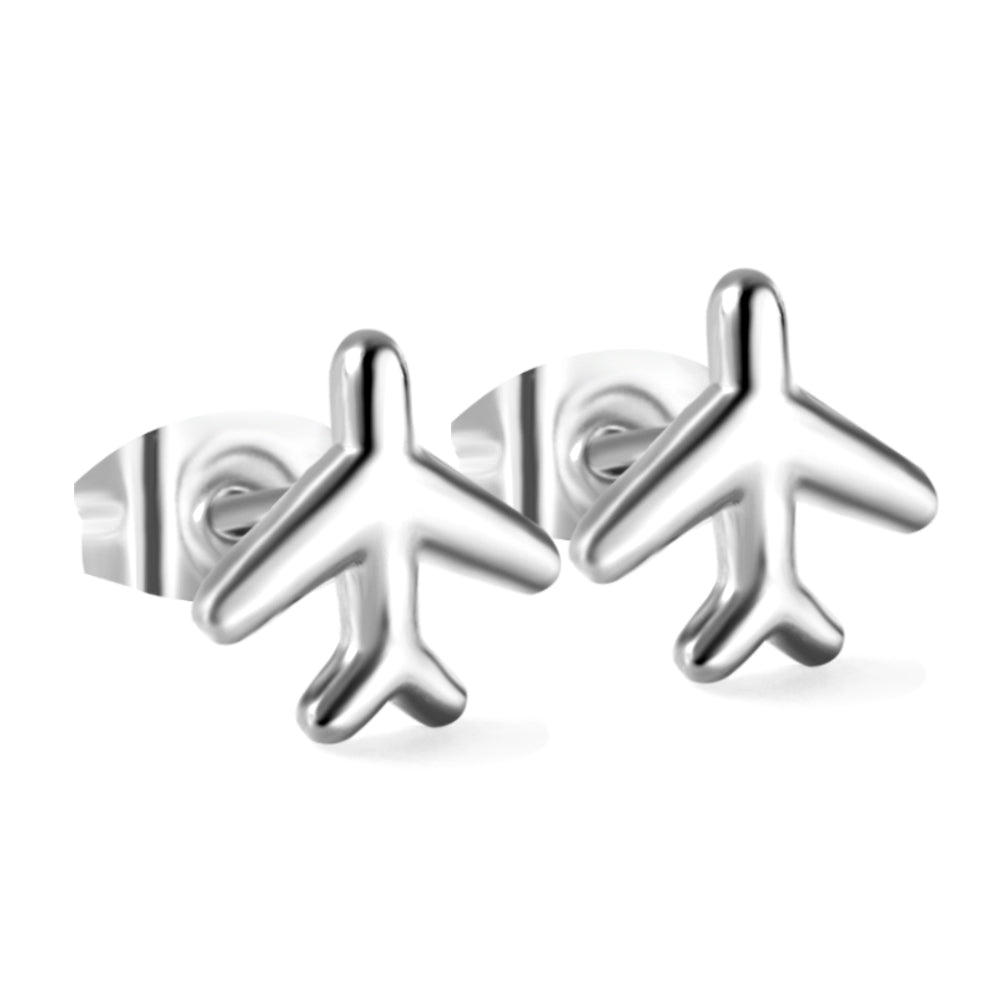 8.2*8.1mm PVD 18K Gold/Steel Stainless Steel Stud Earring for Sensitive Skin