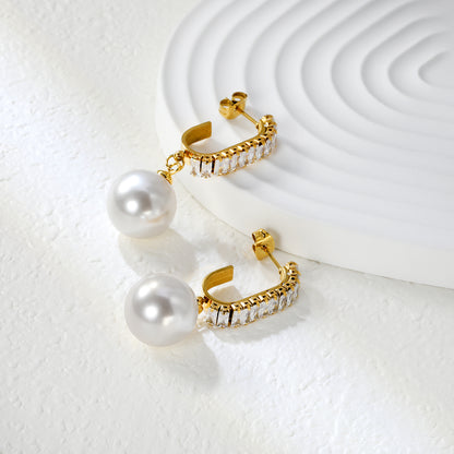 Elegant Freshwater Pearl Pendants on Stainless Steel - Bulk Orders for Jewelry Wholesalers