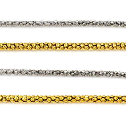 ASON 10pcs / 2mm*45~60cm Corn With Chain