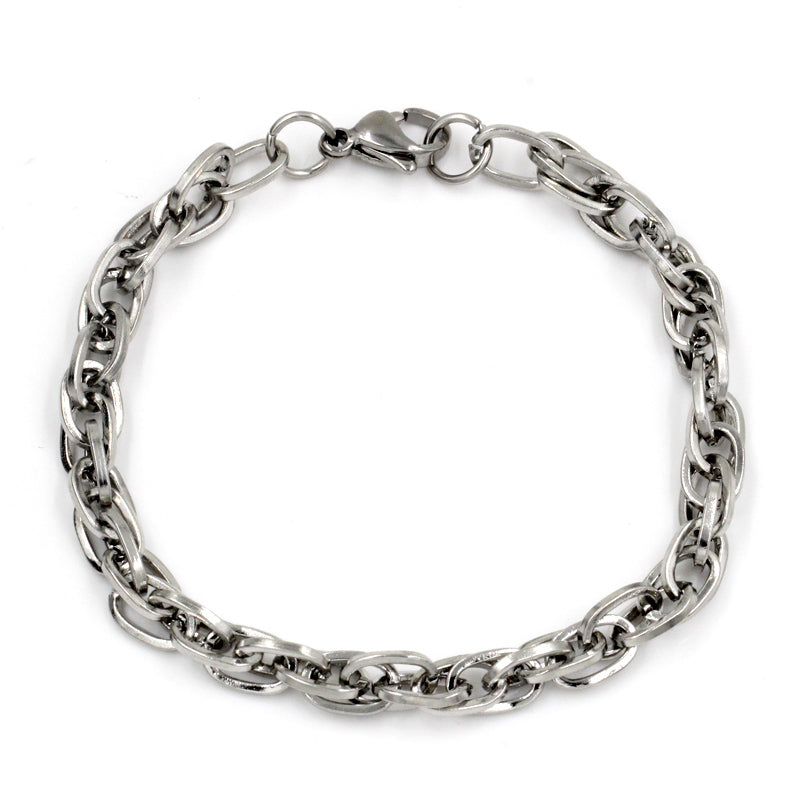 Fashion Stainless Steel Soft Chain Bracelet for Women