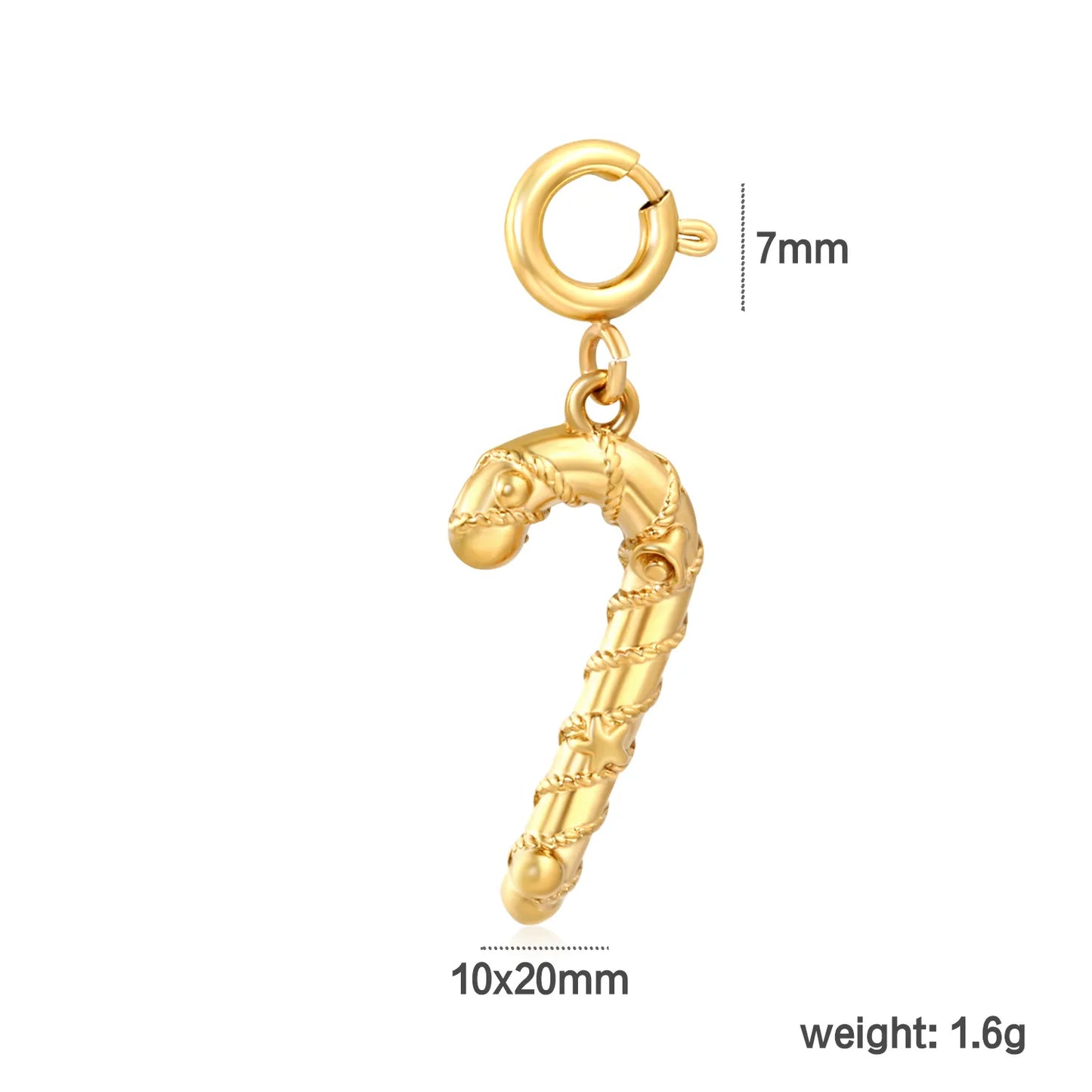 ✨🎅 Christmas Stainless Steel Necklaces Parts（Without necklace） Wholesale | Hypoallergenic & Tarnish-Free 🌍 | Trendy Pendants & Chains