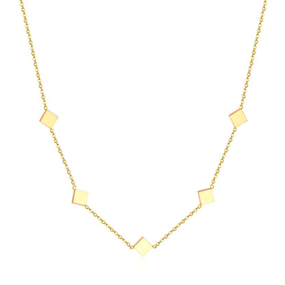 Collier Choker 8mm Pendant Babygirl Gold Chain Necklace For Women Men Jewelry Stainless Steel Necklaces Set