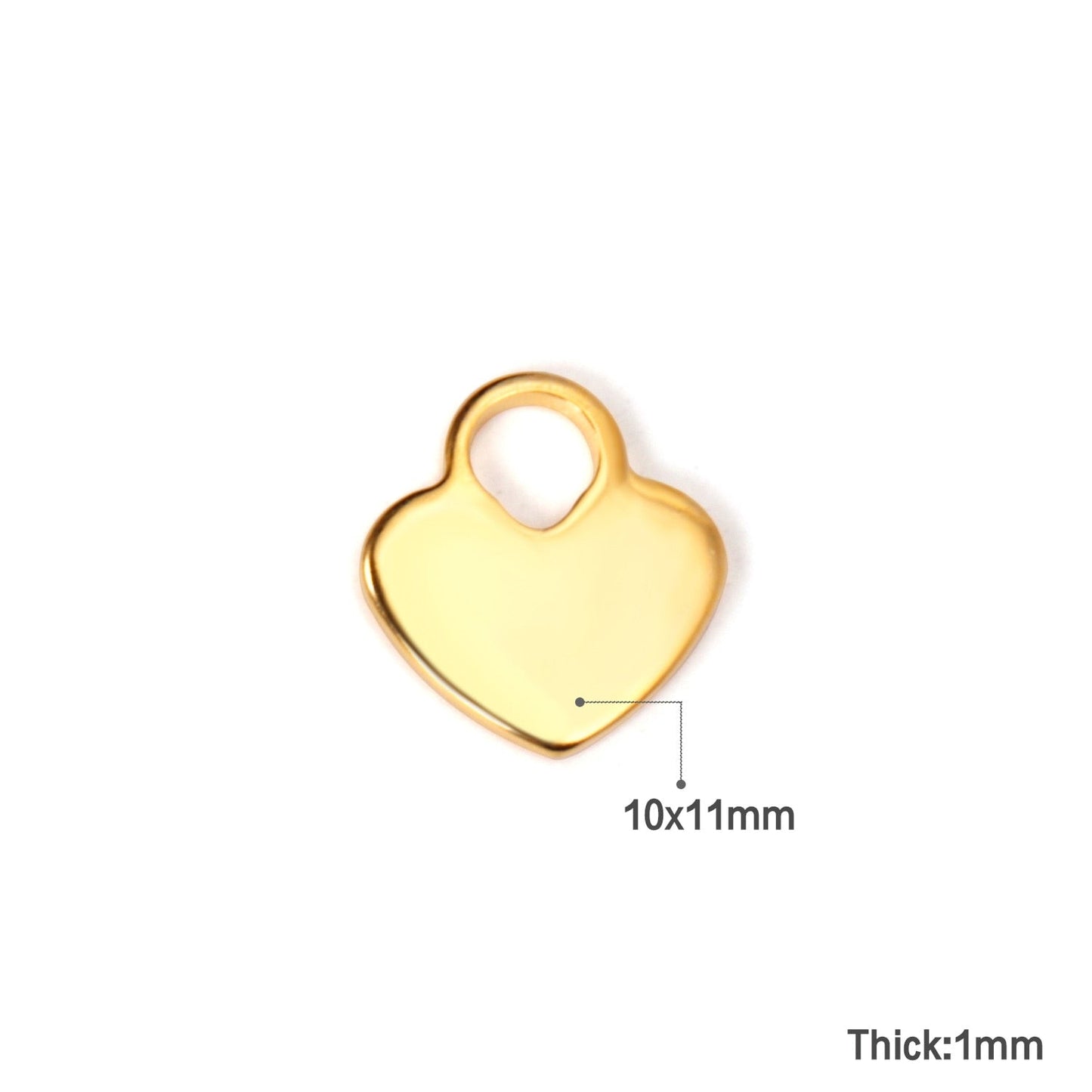 ASON 100Pcs/Lots Perforated Star Charm Moon Butterfly Heart  Flower Leaf Cross Pendant For DIY Necklace Bracelet Jewelry Making