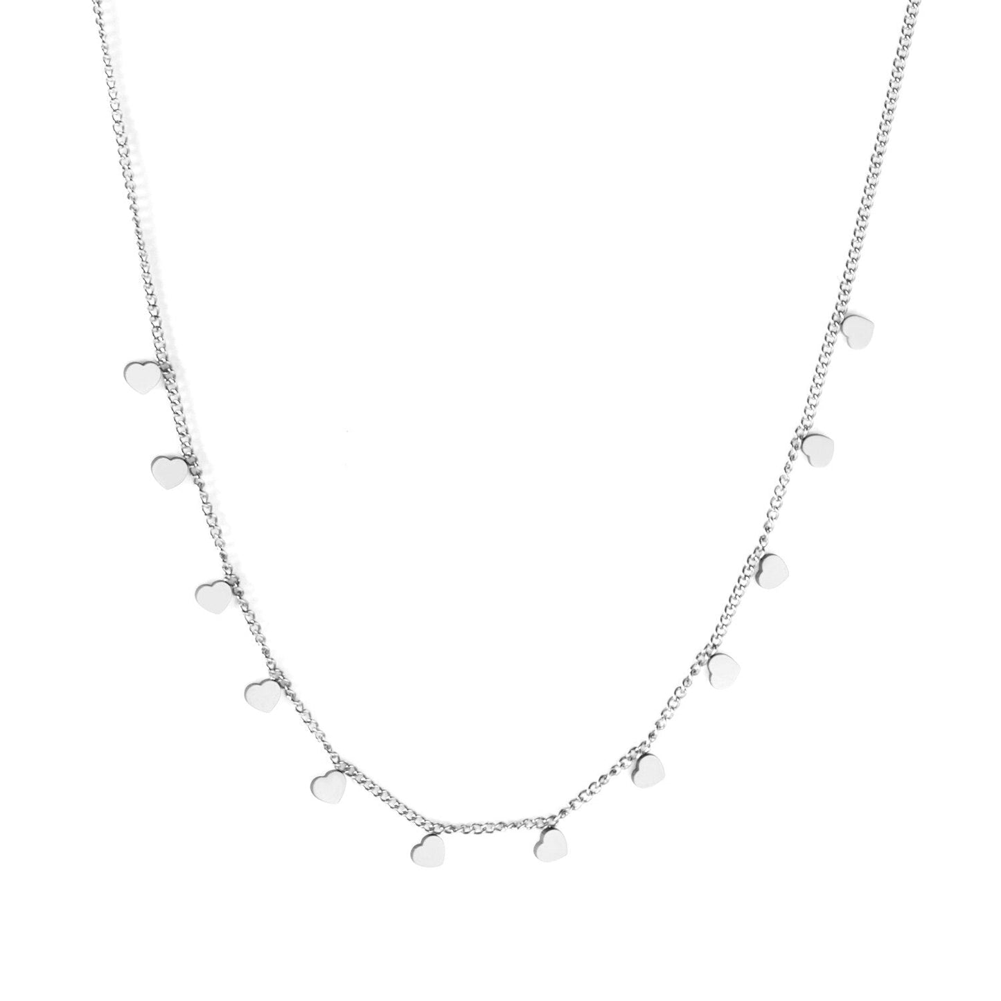 Bohemia Star Collier Elegant Stainless Steel Jewelry Flash Women's Chains Necklaces Office Lady Collars