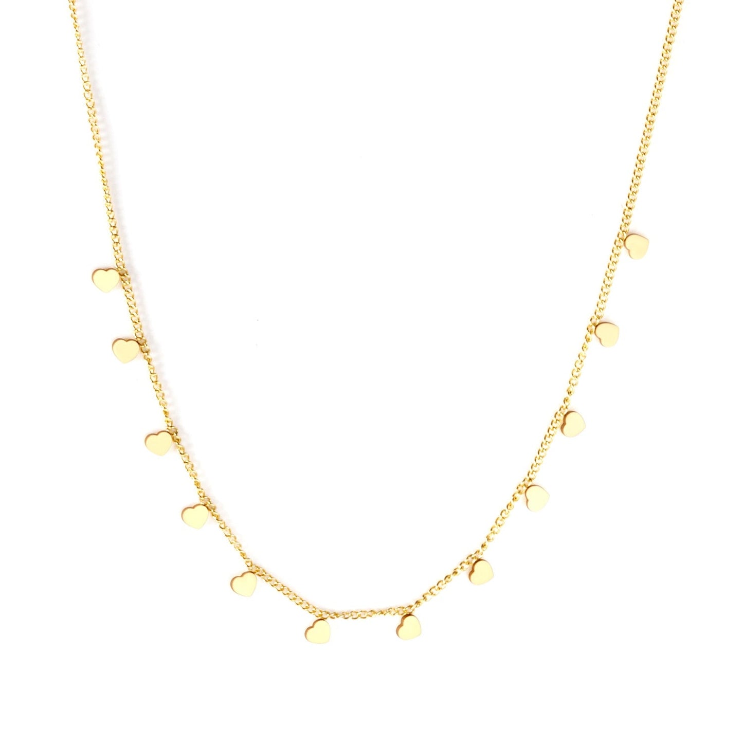 Bohemia Star Collier Elegant Stainless Steel Jewelry Flash Women's Chains Necklaces Office Lady Collars