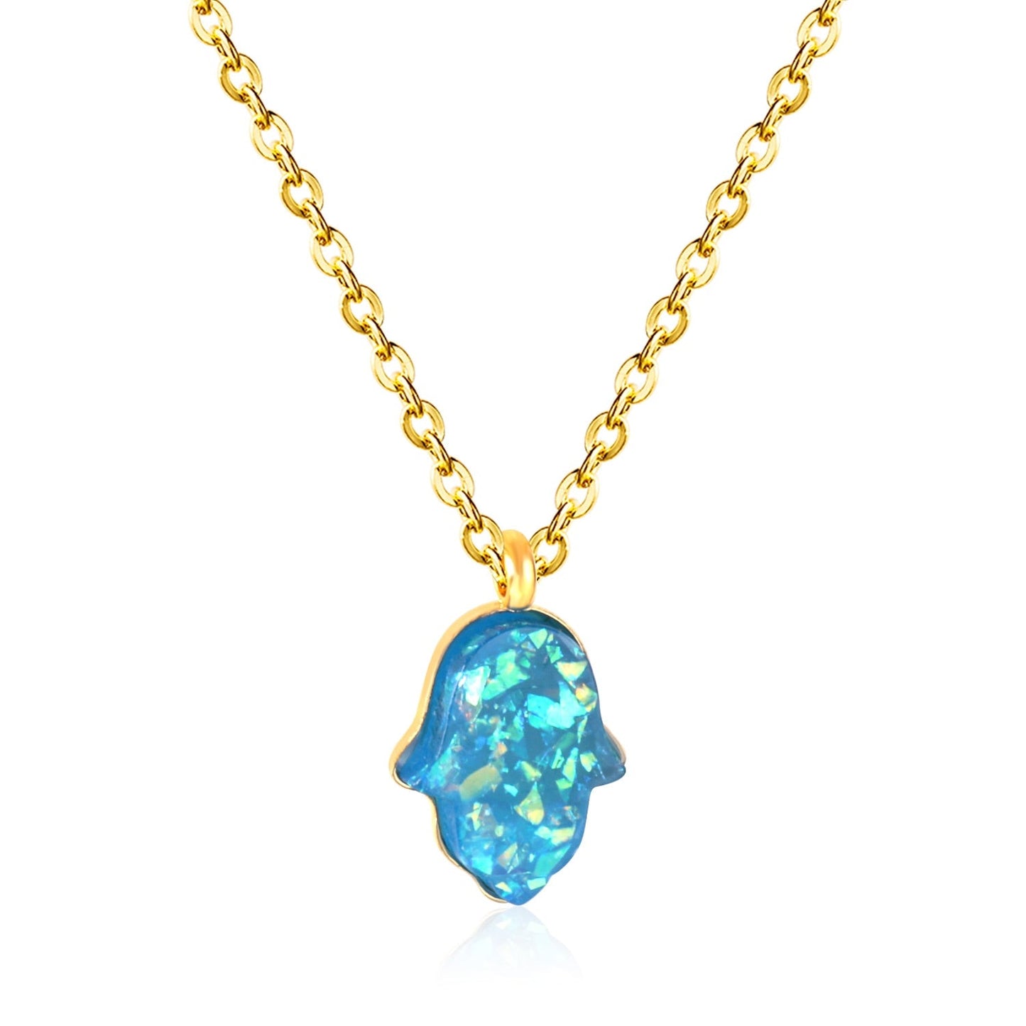 Blue Turkish Eyes Jewelry Evil Eyes Necklaces For Woman Stainless Steel Choker Fashion Aesthetic Eyes Strange Thing