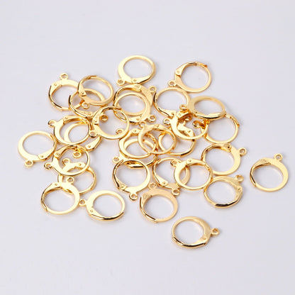 100pcs/lot Open Circle Jump Rings Earring Pendant Connectors Stainless Steel Gold Color Connector For DIY Jewelry Making Finding
