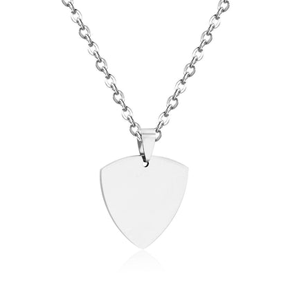 Gothic Fashion Gold Heart Pendant Necklace For Men Women Jewelry Stainless Steel Chain Necklaces Collares Collier
