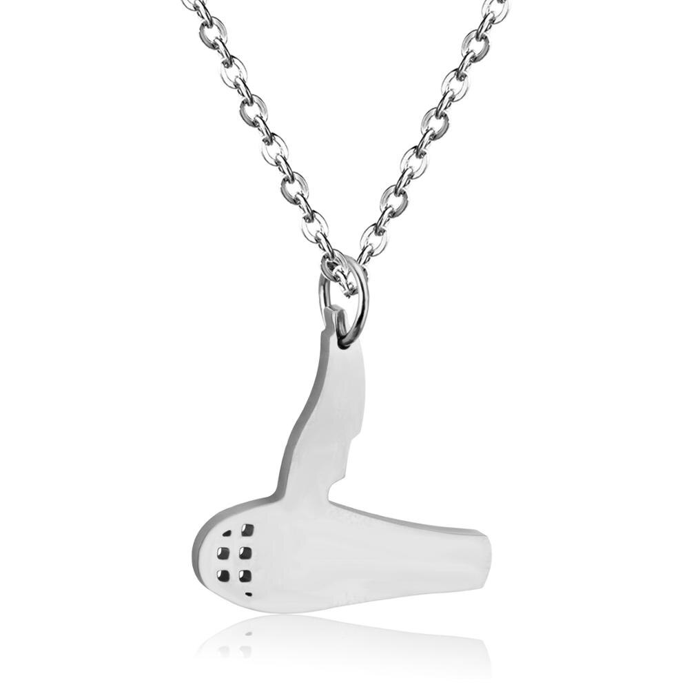 Stainless Steel Hip-hop Punk Collares Collier Pendant Gold/Silver Color Necklace For Men Woman Gothic Jewelry