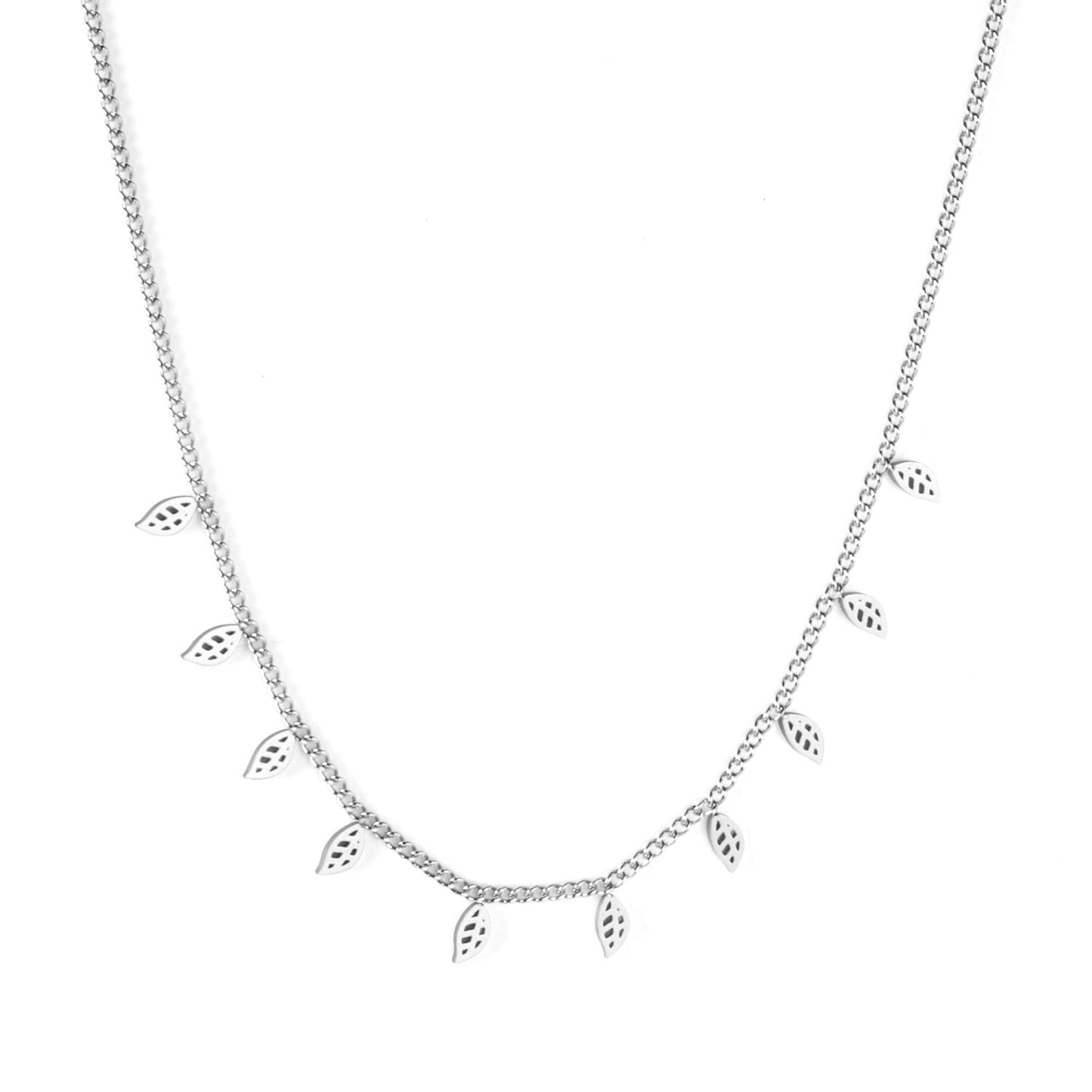 Bohemia Star Collier Elegant Stainless Steel Jewelry Flash Women's Chains Necklaces Office Lady Collars