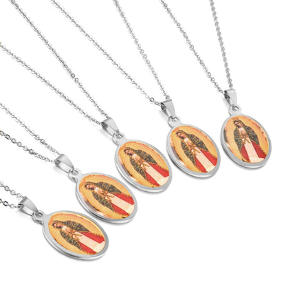 316L Stainless Steel Necklace Pendant For Women Jewelry-107801G